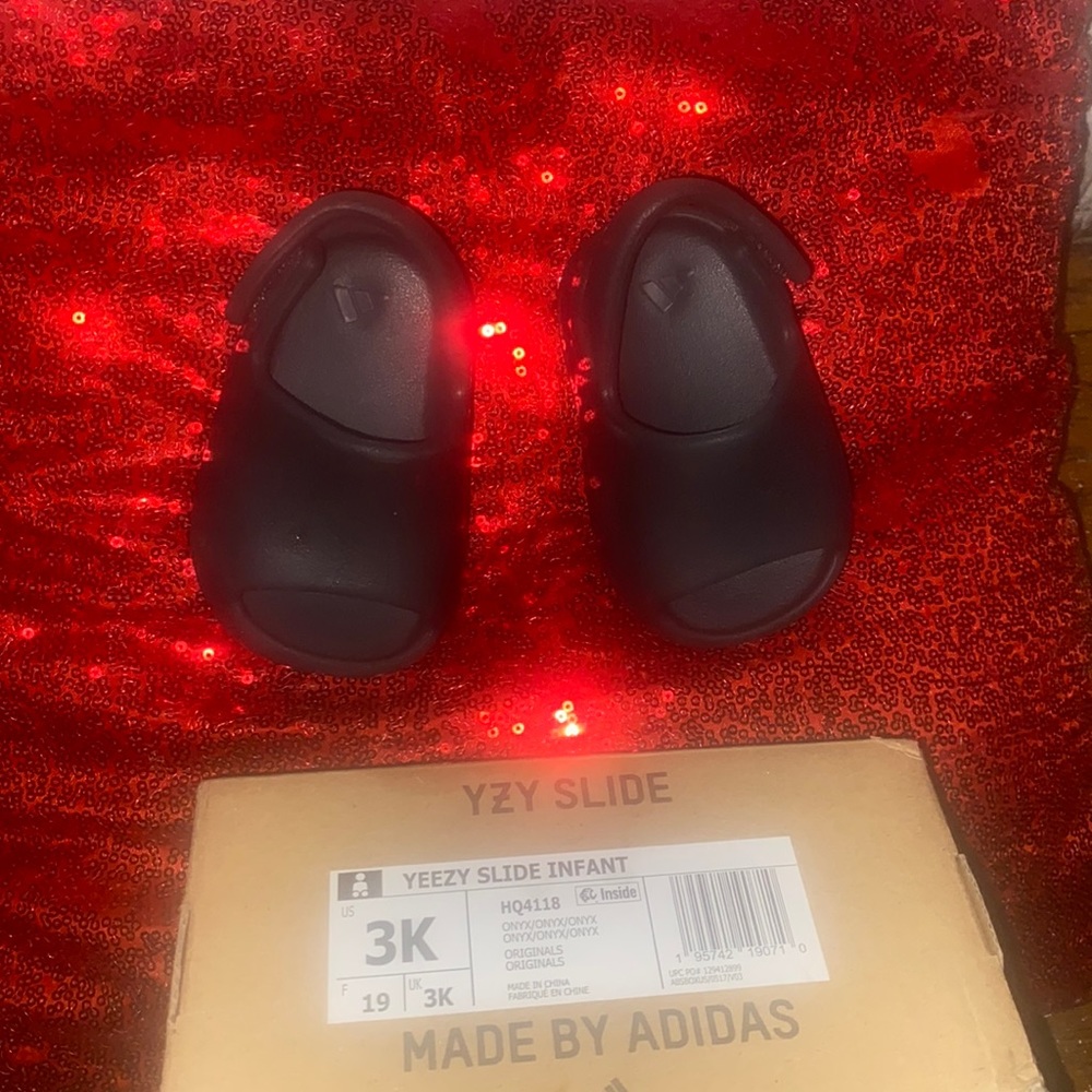 Baby Yeezy slides
